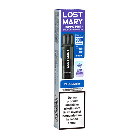 Lost Mary TAPPO PRO Pod x2 Blueberry 20mg