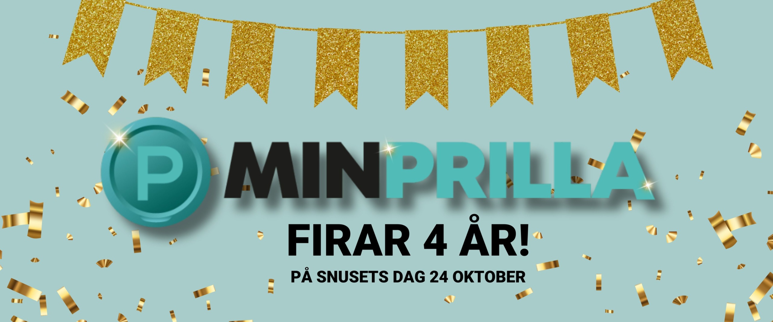 MinPrilla firar 4 år på snusets dag 24 Oktober