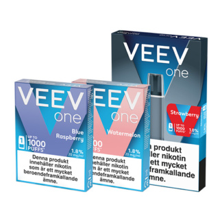 VEEV ONE Pod Mix Pack Device + 2 Pod 20mg