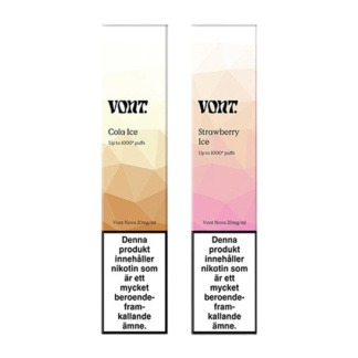 Vont Nova Ice Mix 2 pack Cola och Strawberry 20mg