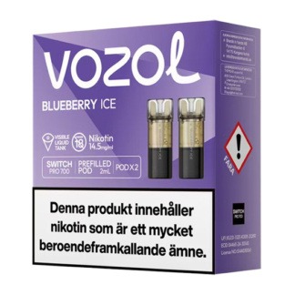 Vozol Switch Pro Pod x2 Blueberry Ice 14.5mg