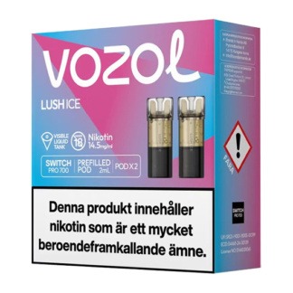 Vozol Switch Pro Pod x2 Lush Ice 14.5mg
