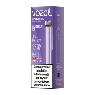 Vozol Switch Pro Pod Kit Blueberry Ice 14.5mg