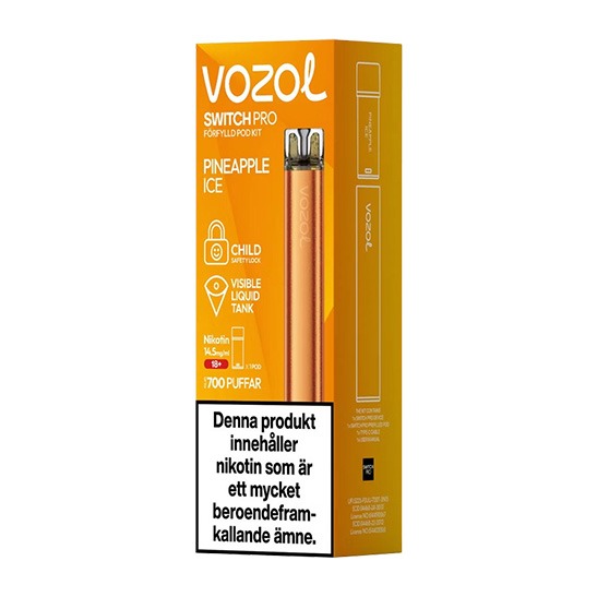 Vozol Switch Pro Pod Kit Pineapple Ice 14.5mg