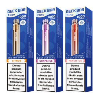 GEEK BAR Elit 1000 Friskt Mix 3 pack