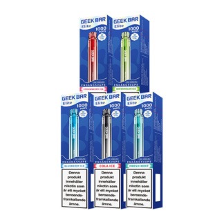 GEEK BAR Elite 1000 Topp 5 Mix 5 pack