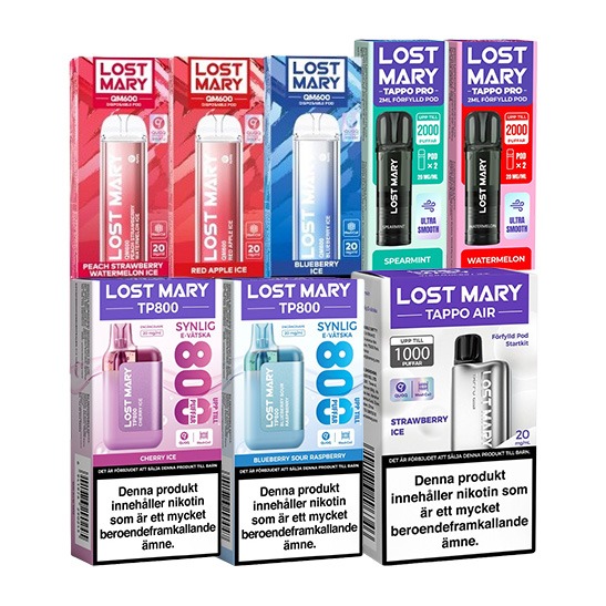 Lost Mary Favoritmix 8 pack