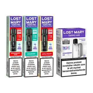 Lost Mary TAPPO Startkit Mix 4 pack