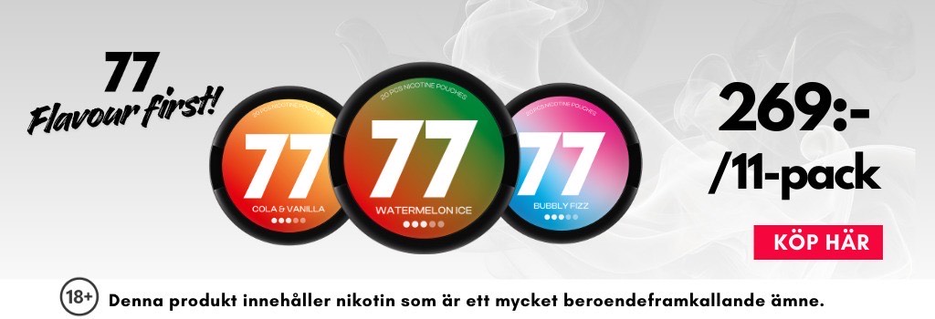 77 Vitt Snus