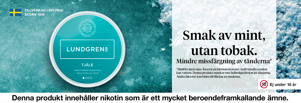 LUNDGRENS TJÄLE Smak av Mint
