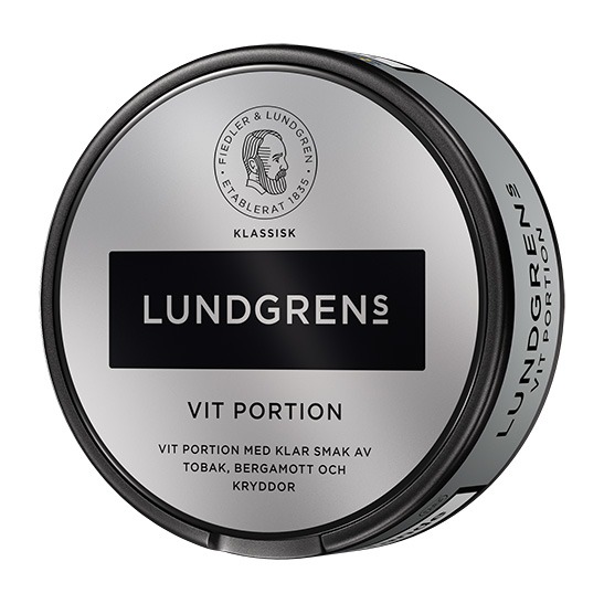 Lundgrens Klassisk Vit Portion