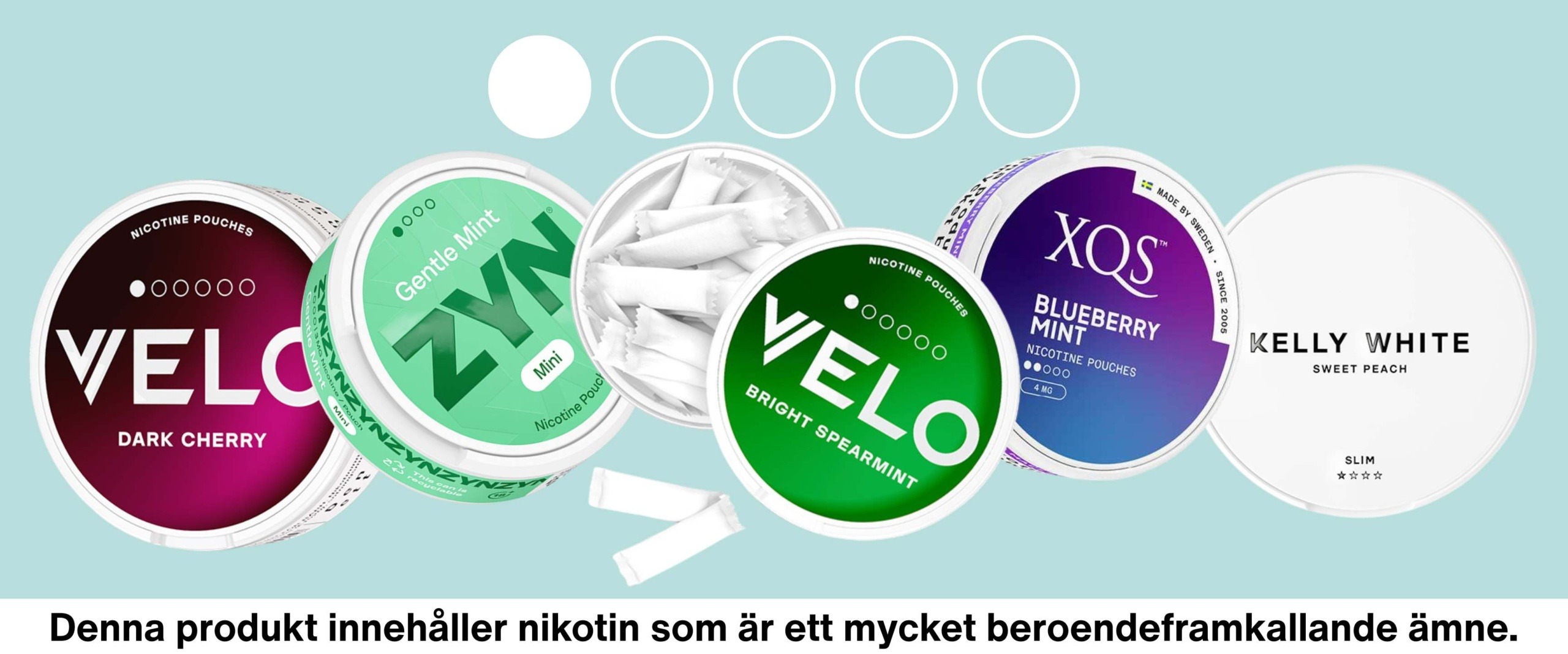 Svagaste snuset - snus med låg nikotinhalt