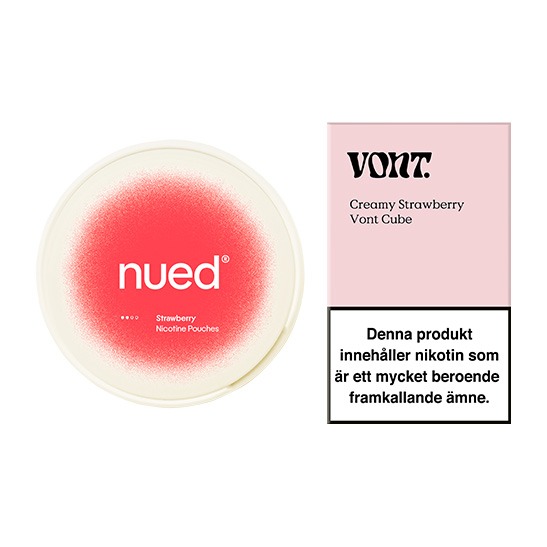 NUED och VONT Mix 2 pack Strawberry