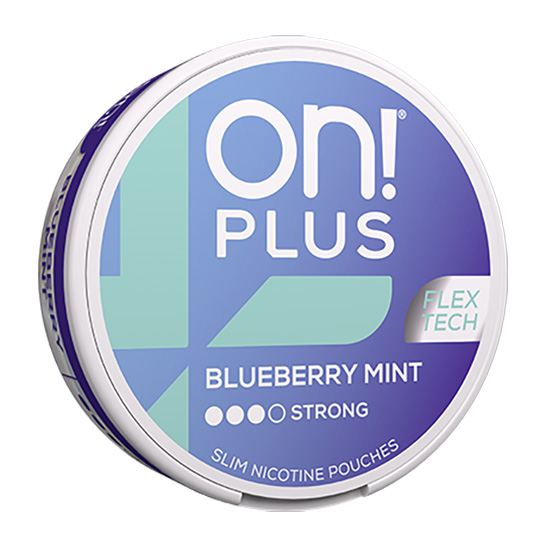 on! Plus Blueberry Mint Strong 3