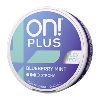on! Plus Blueberry Mint Strong