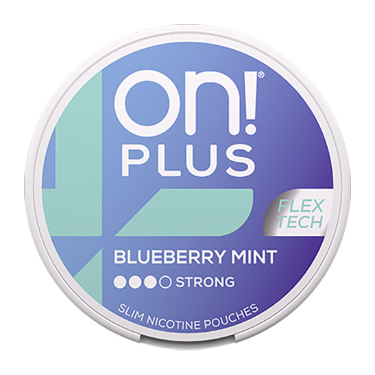 on! Plus Blueberry Mint Strong 2