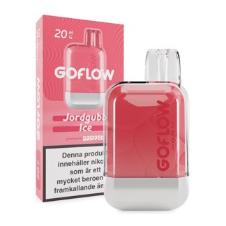 Dripped GoFlow Jordgubb Ice 20mg