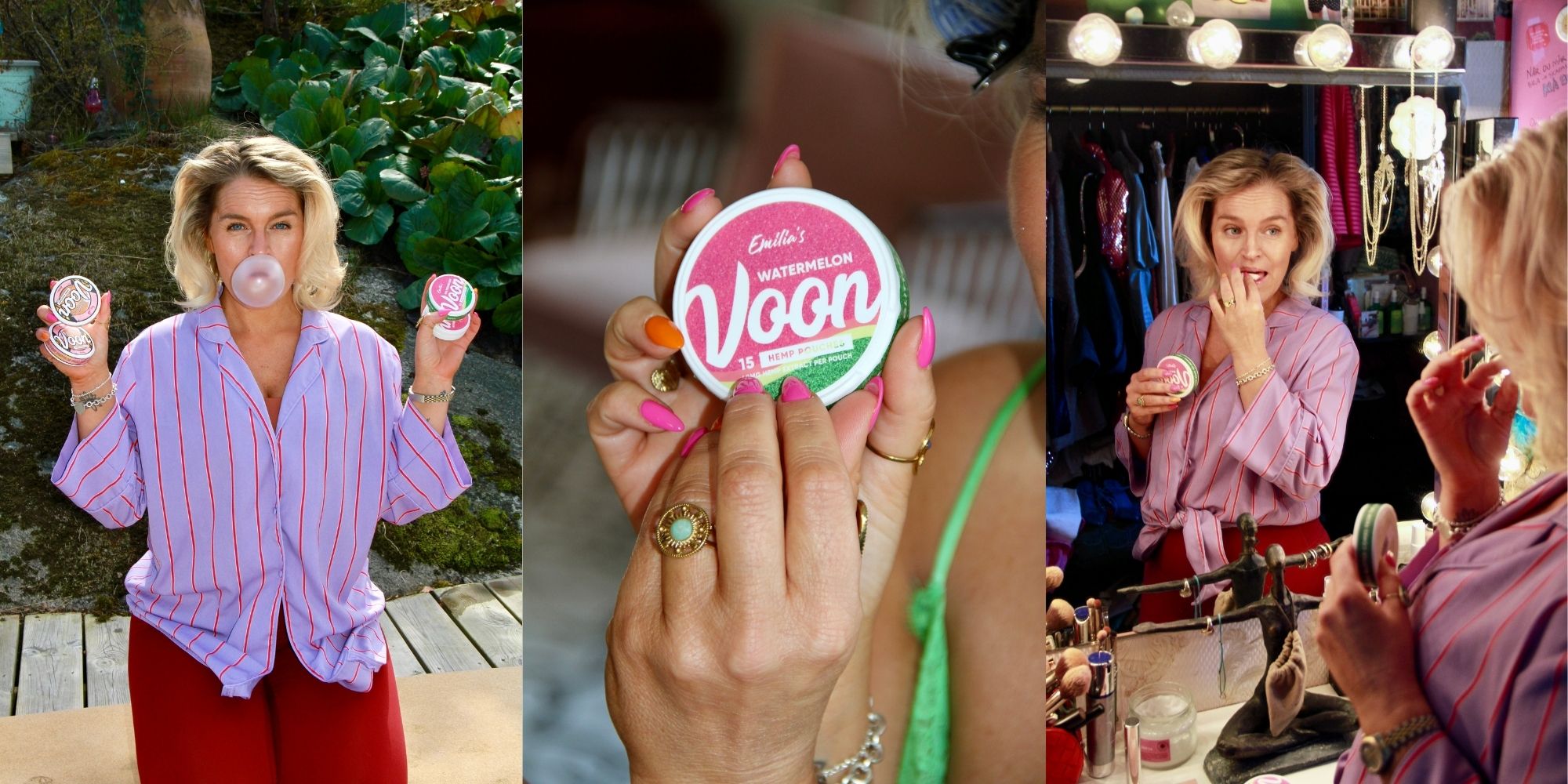 Emilia Löf Karlsson (Namastebyemilia) med Voon - MinPrilla