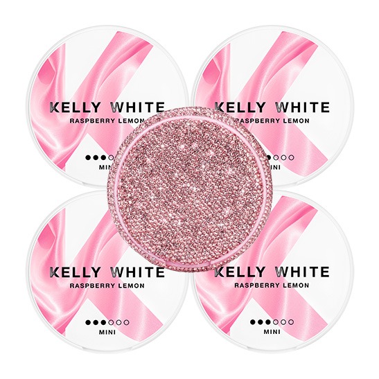 KELLY WHITE Mix pack 4 Rasberry Lemon Mini och Rose Kelly