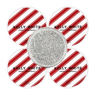 KELLY WHITE Mix pack 4 Sweet Peppermint Mini och Sparkling Kelly v2
