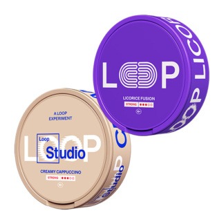 LOOP Mix Licorice & Cappuccino 2 pack