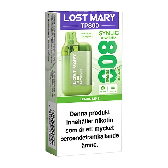 Lost Mary TP800 Lemon Lime 20mg