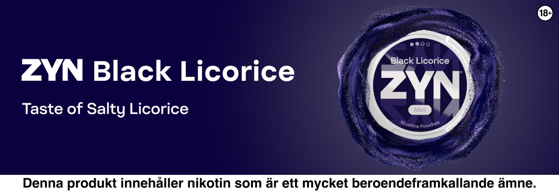 ZYN Black Licorice Mini