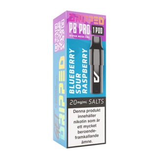 Dripped PB Pro Blueberry Sour Raspberry Pod 20mg