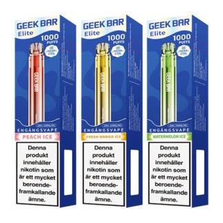 Geek Bar Elite 1000 Fruit Riot Mix 3 Pack