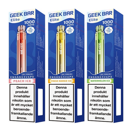 Geek Bar Elite 1000 Fruit Riot Mix 3 Pack