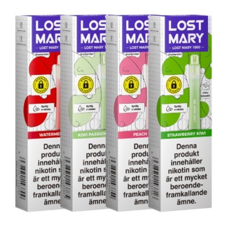Lost Mary 1000 Fruit Riot Mix 4 pack