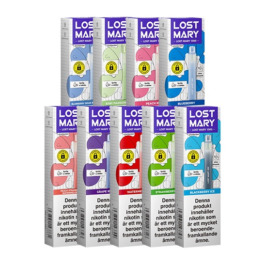 Lost Mary 1000 Full Flavor Mix 9 pack