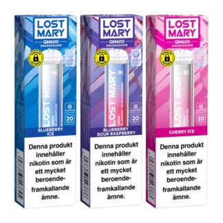 Lost Mary Berry Bash Mix 3 pack