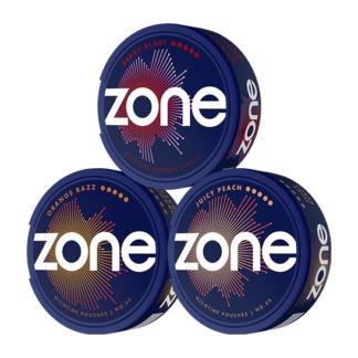 ZONE Frukt och Bär Mix Ultra Strong 3 pack