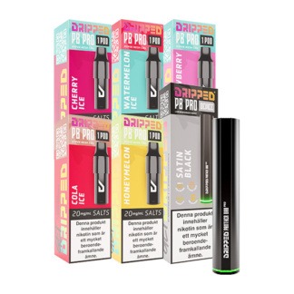 Dripped PB Pro Mix 5 pack + Batteri 20mg