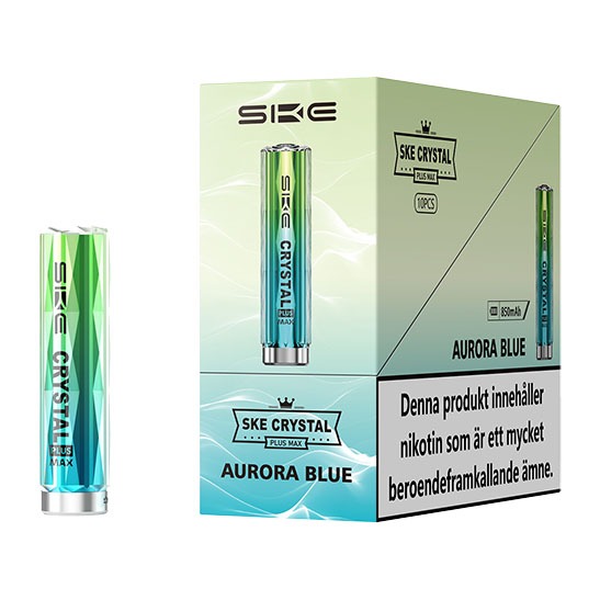 SKE Crystal Max Batteri AURORA BLUE 4