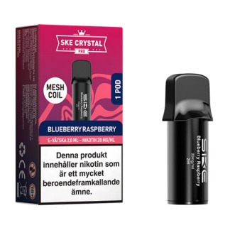 SKE Crystal Pro POD Blueberry Raspberry 20mg