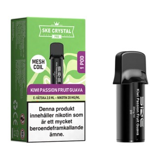 SKE Crystal Pro POD Kiwi Passion Fruit Guava 20mg