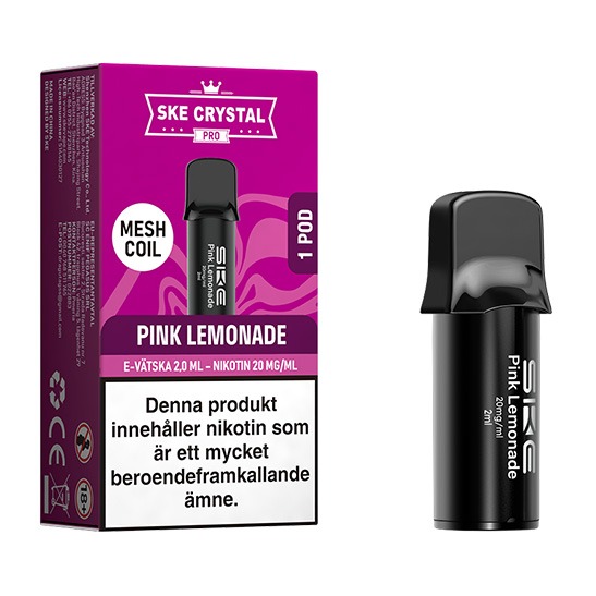 SKE Crystal Pro POD Pink Lemonade 20mg