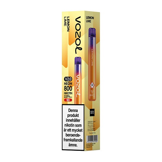 Vozol Neon 800 2.0 Lemon Lime 2