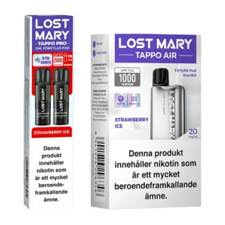 Lost Mary TAPPO Strawberry Signature Mix 2 pack