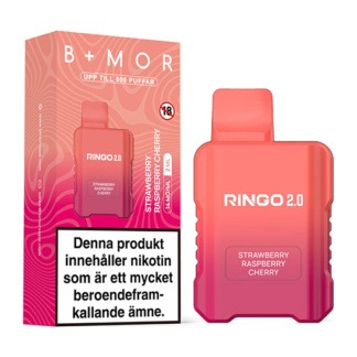 BMOR Ringo 2.0 Strawberry Raspberry Cherry 14mg