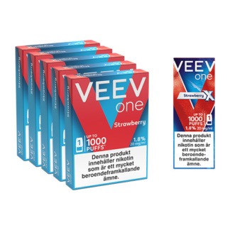 VEEV One Pod Strawberry 5 + 1 Mix Pack