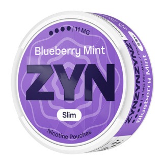 ZYN Blueberry Mint Slim Extra Strong