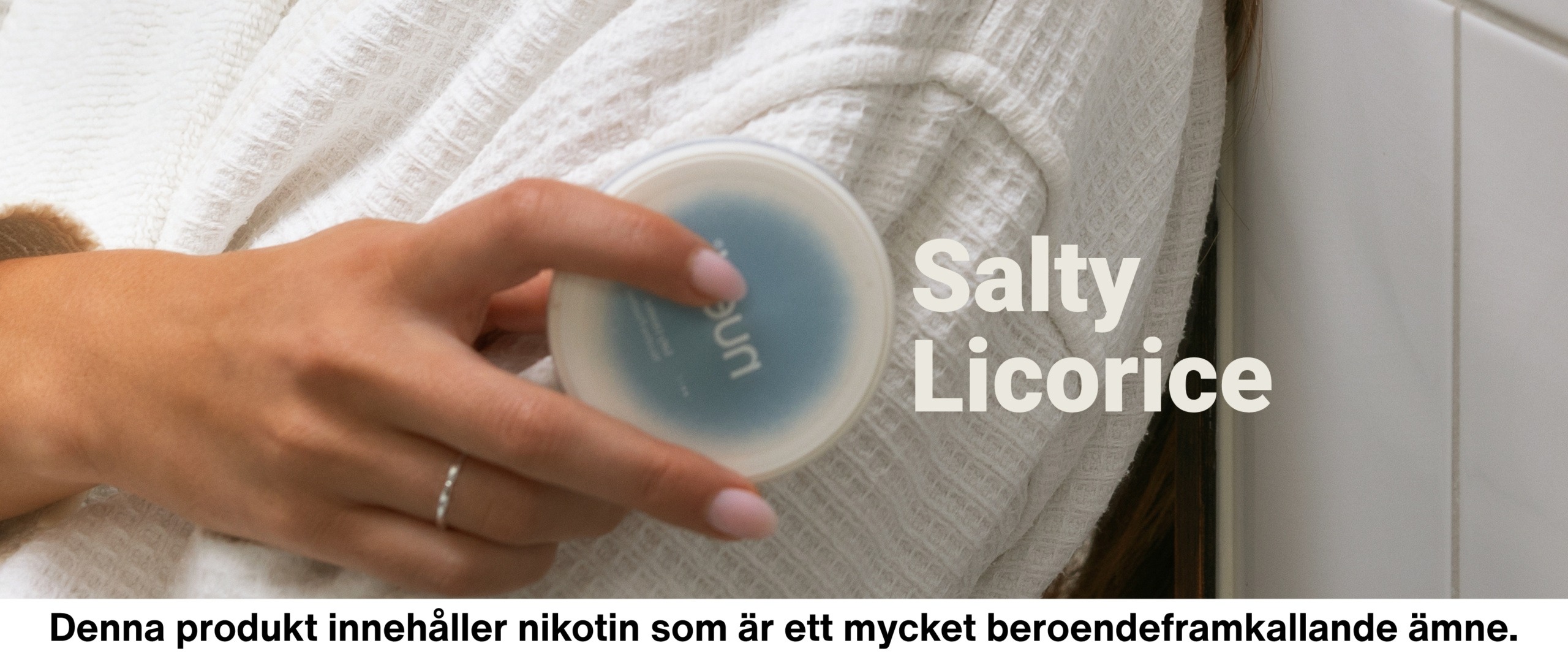 NUED Salty Licorice tar vitt snus åt ett helt nytt håll!