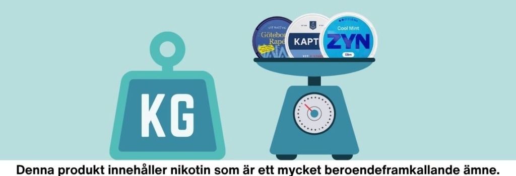 vikt snus