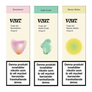 Vont Art Frukt Bär och Soda Mix 3 pack 20mg