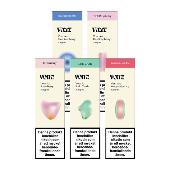 Vont Art Frukt Bär och Soda Mix 5 pack 20mg